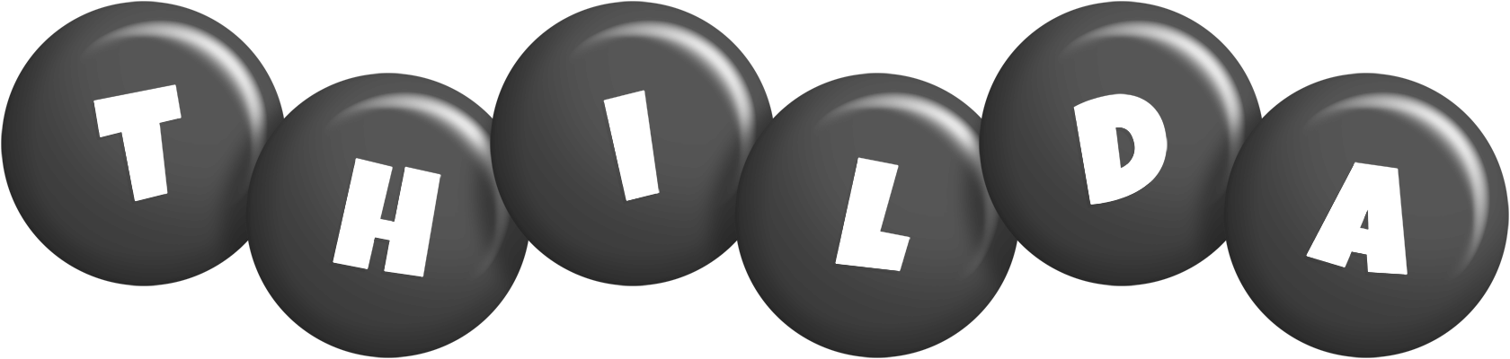 Thilda candy-black logo