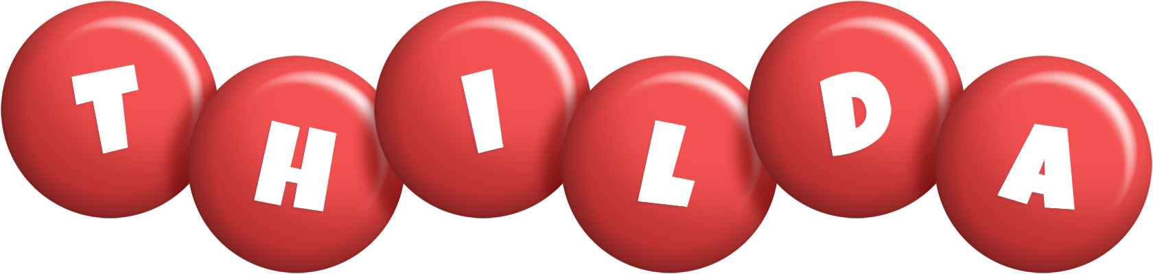 Thilda candy-red logo