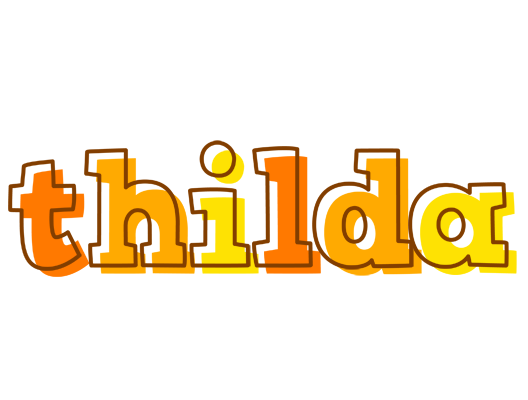 Thilda desert logo