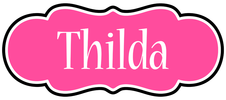 Thilda invitation logo