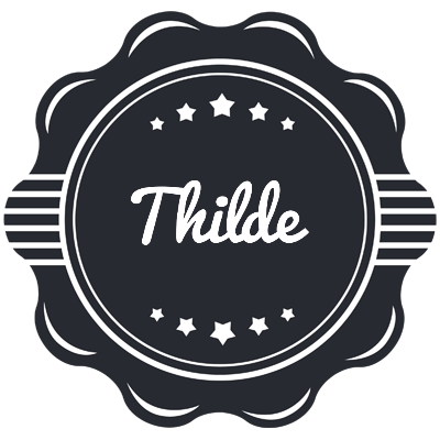 Thilde badge logo