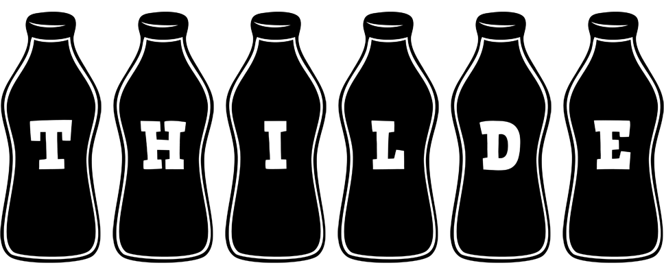 Thilde bottle logo