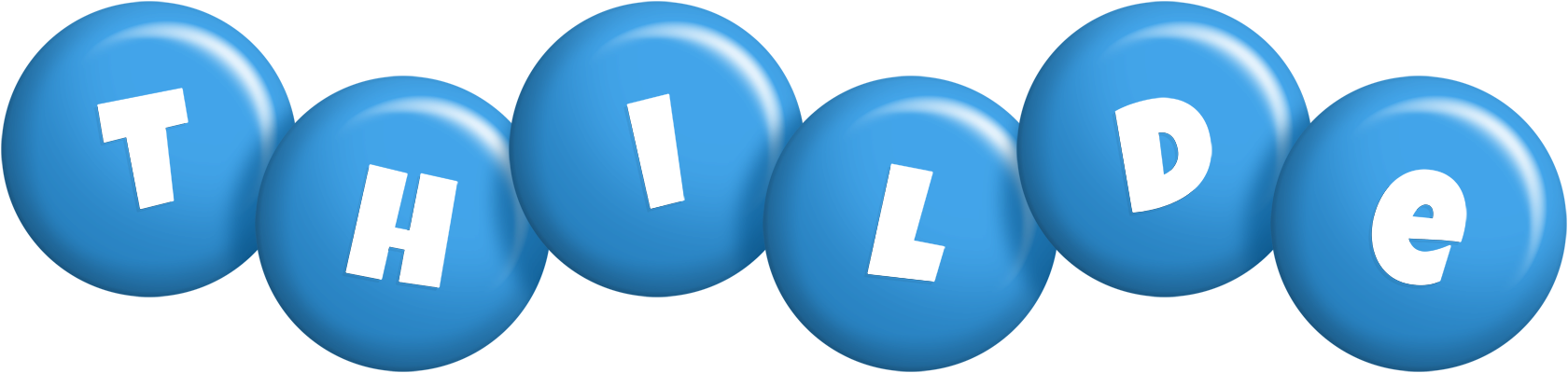 Thilde candy-blue logo