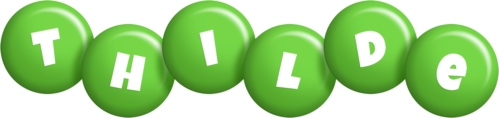 Thilde candy-green logo