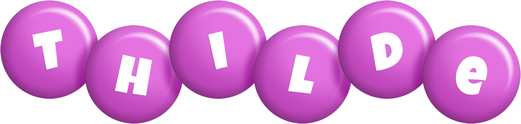 Thilde candy-purple logo