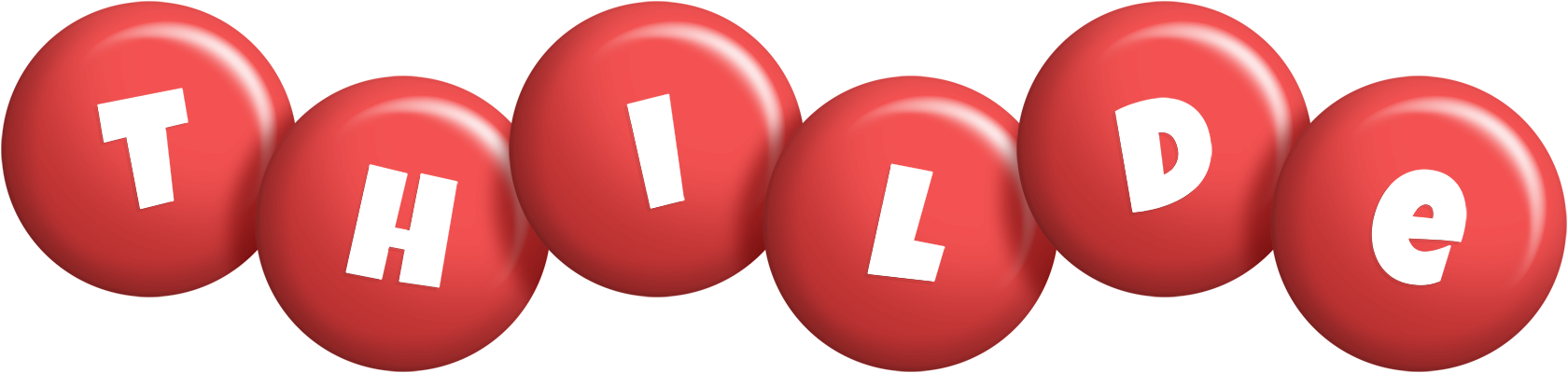 Thilde candy-red logo