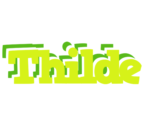 Thilde citrus logo