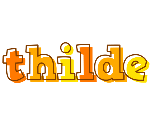 Thilde desert logo