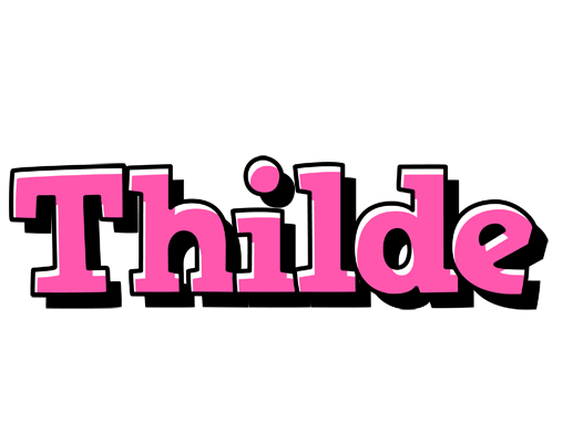 Thilde girlish logo