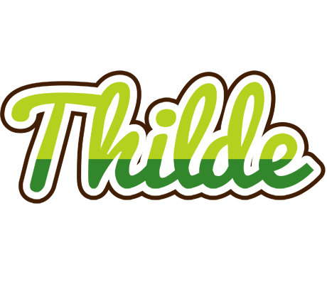 Thilde golfing logo