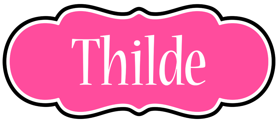 Thilde invitation logo