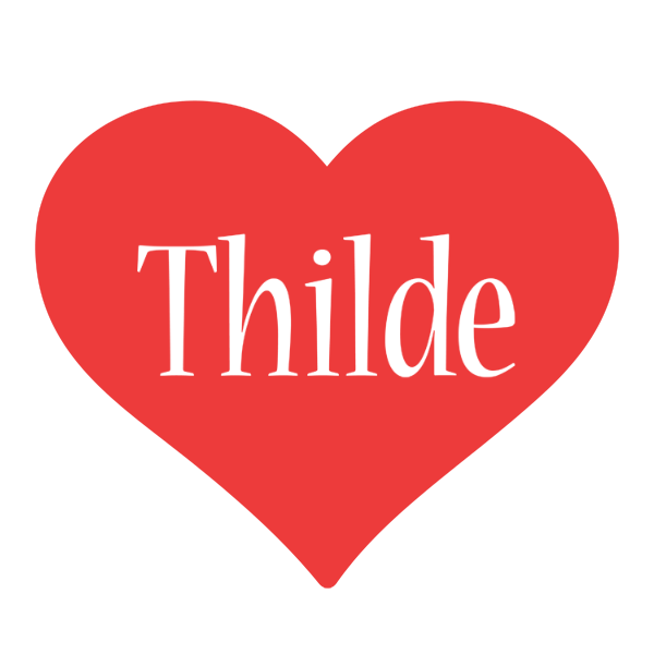 Thilde love logo