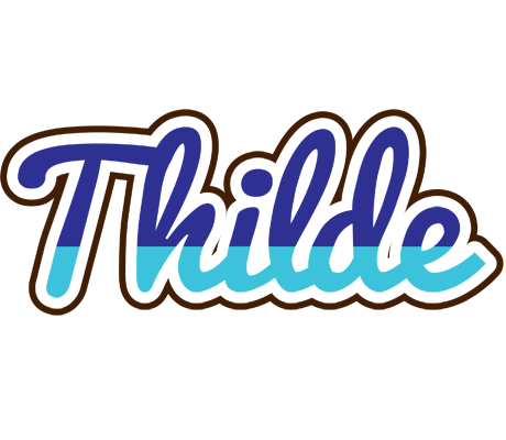 Thilde raining logo