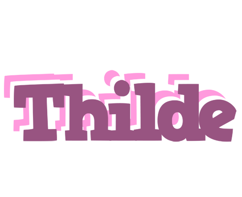 Thilde relaxing logo
