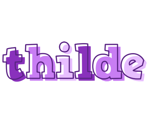 Thilde sensual logo