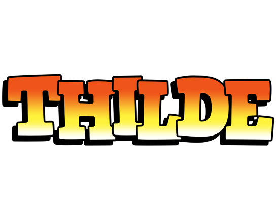 Thilde sunset logo