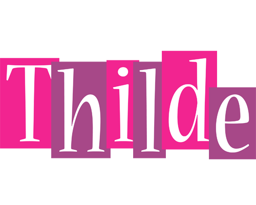 Thilde whine logo