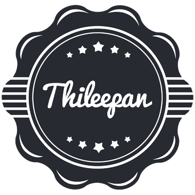 Thileepan badge logo