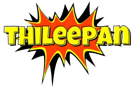 Thileepan bazinga logo