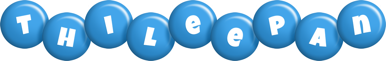 Thileepan candy-blue logo