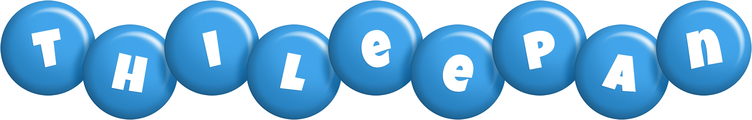 Thileepan candy-blue logo