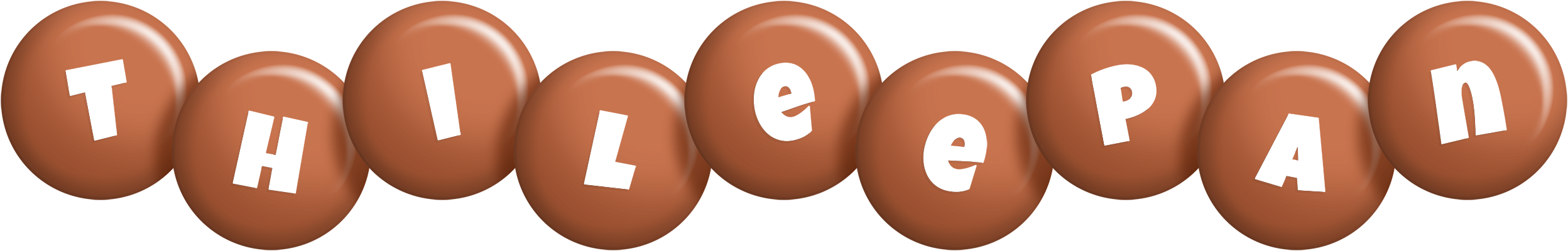 Thileepan candy-brown logo