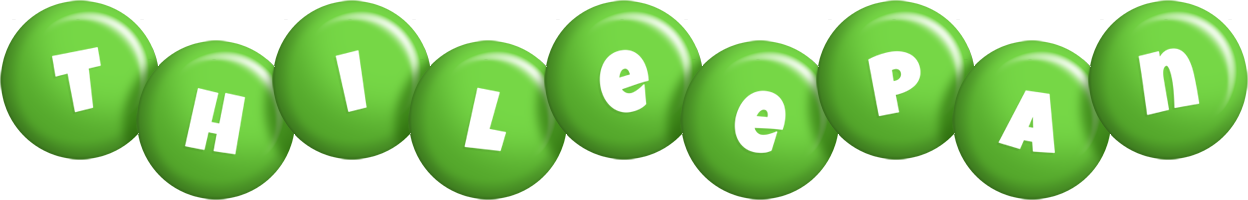Thileepan candy-green logo