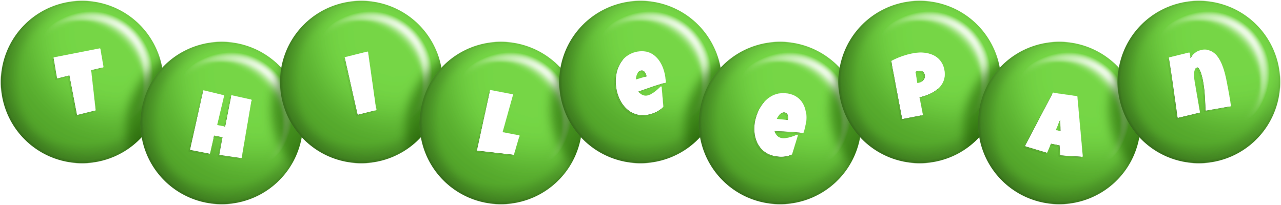 Thileepan candy-green logo