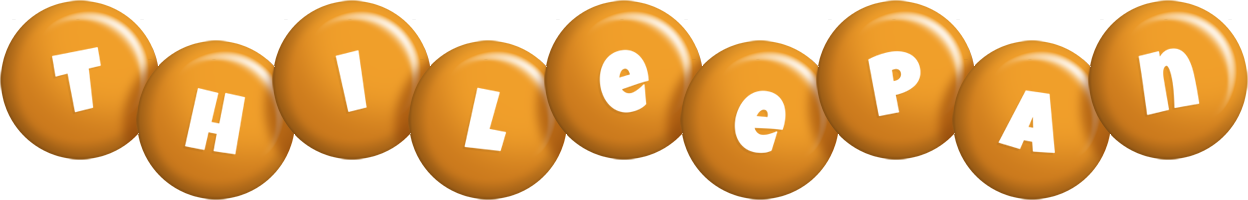 Thileepan candy-orange logo