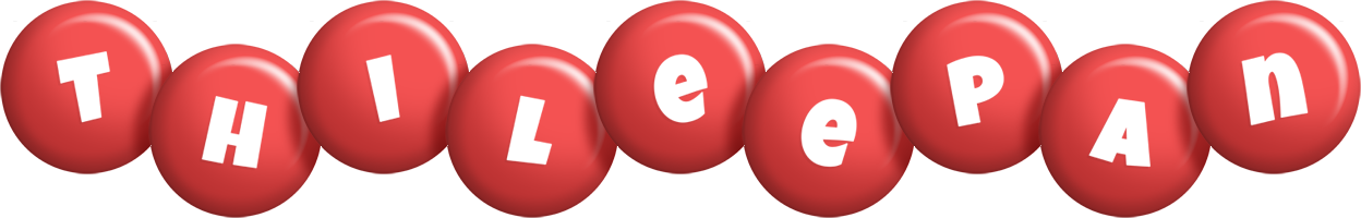 Thileepan candy-red logo