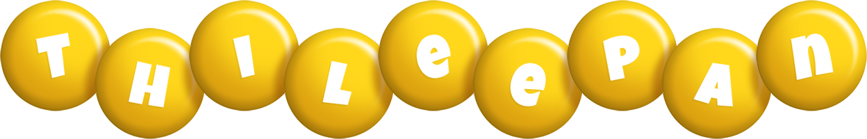 Thileepan candy-yellow logo