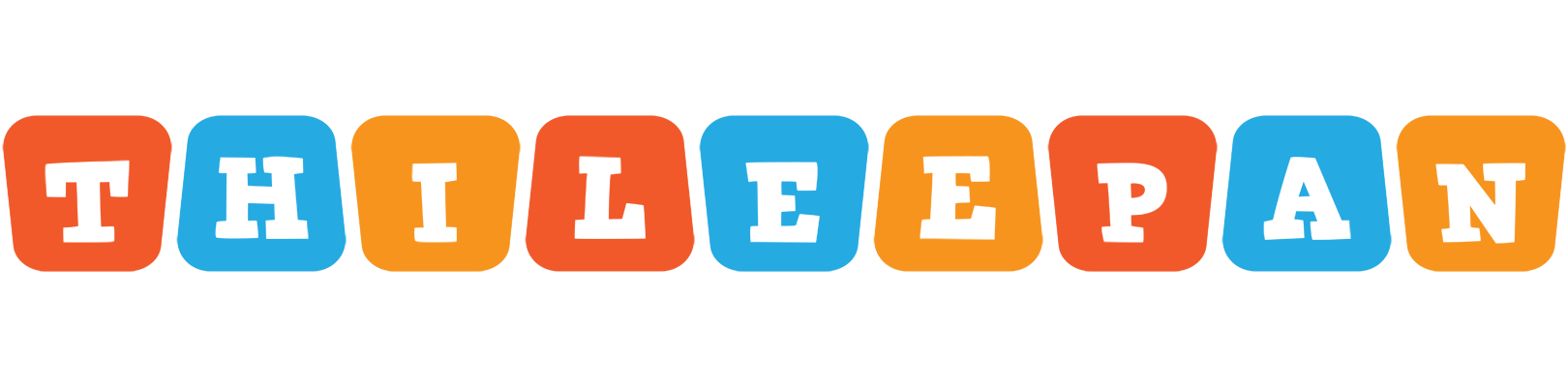 Thileepan comics logo