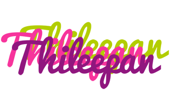 Thileepan flowers logo