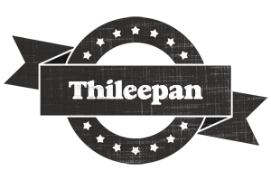 Thileepan grunge logo