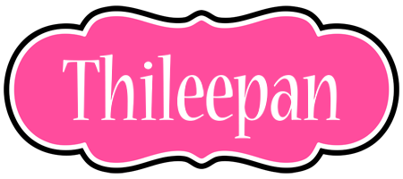 Thileepan invitation logo