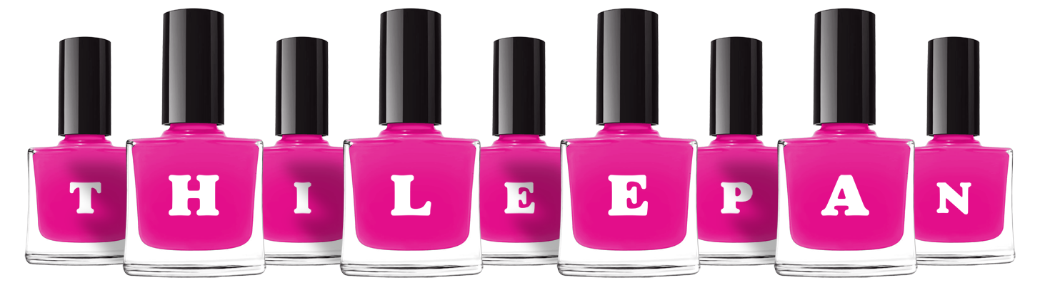Thileepan nails logo