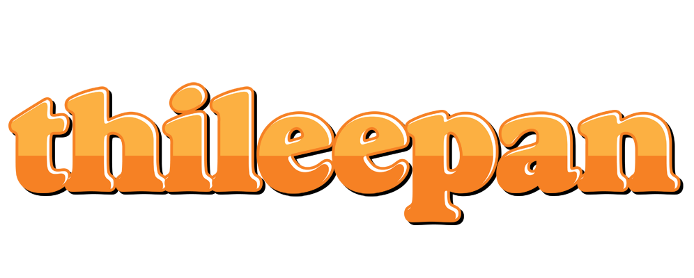 Thileepan orange logo