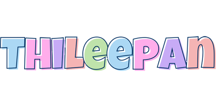 Thileepan pastel logo