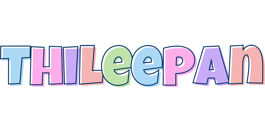 Thileepan pastel logo
