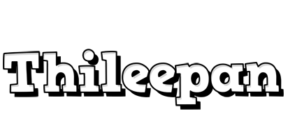 Thileepan snowing logo