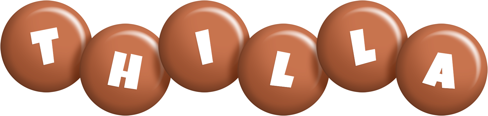 Thilla candy-brown logo
