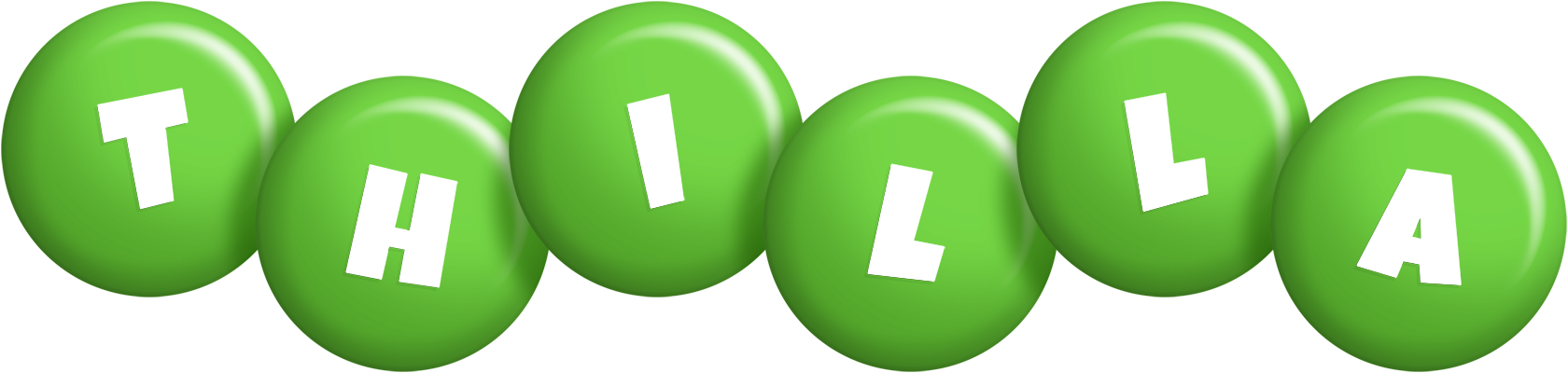 Thilla candy-green logo