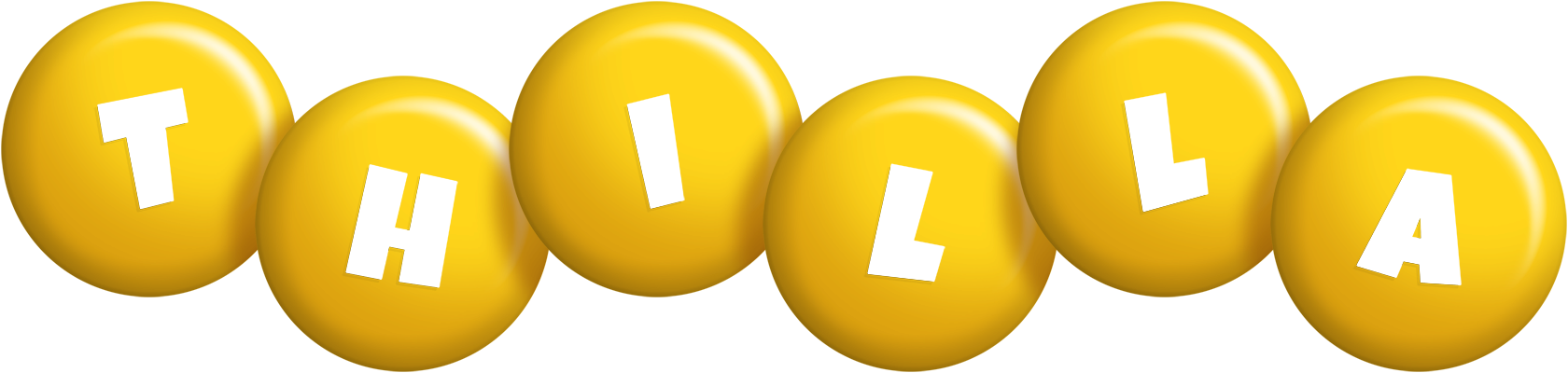 Thilla candy-yellow logo