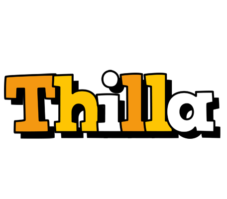 Thilla cartoon logo