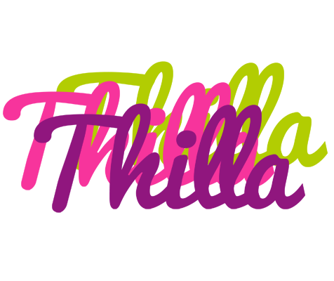Thilla flowers logo