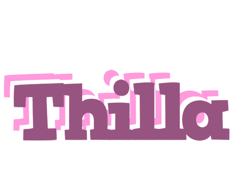 Thilla relaxing logo