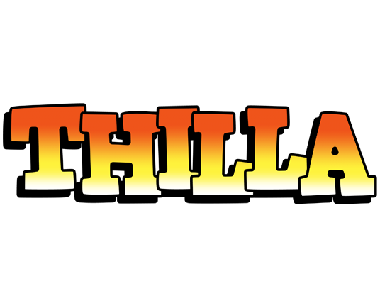 Thilla sunset logo