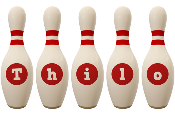 Thilo bowling-pin logo