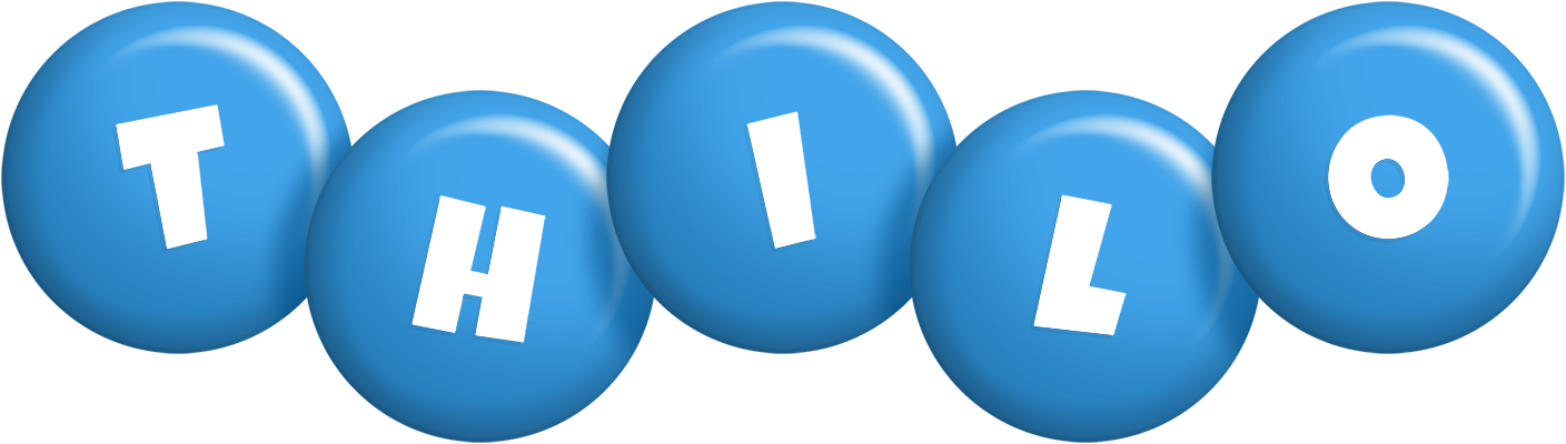 Thilo candy-blue logo