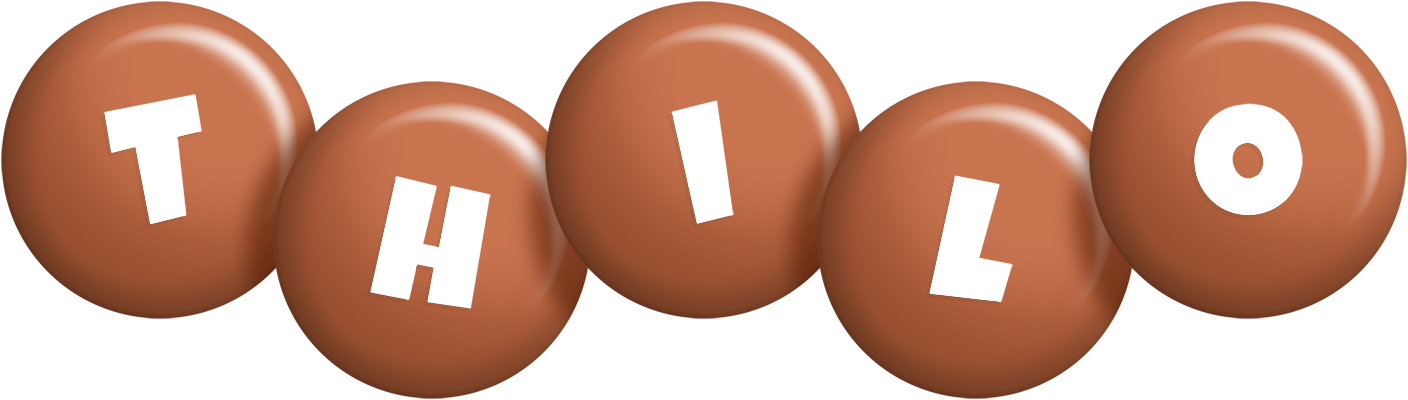 Thilo candy-brown logo